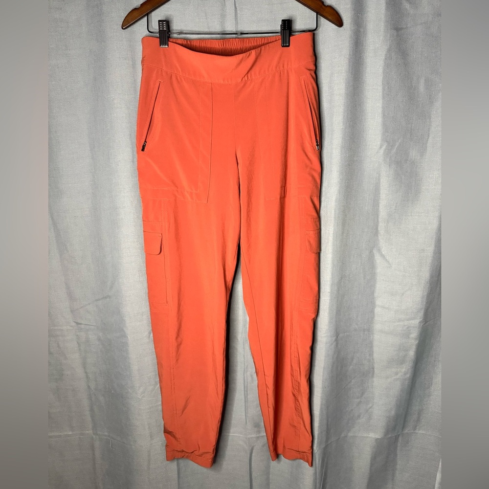Athleta Vibrant Orange Track Pants